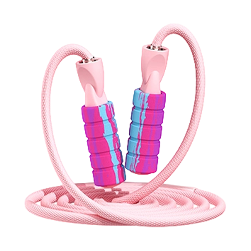 TS-4 Macaron Color Sponge Handle Jump Rope Para sa Matanda