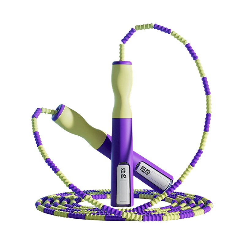 TS-40 PP Handle Bamboo Rope Skipping